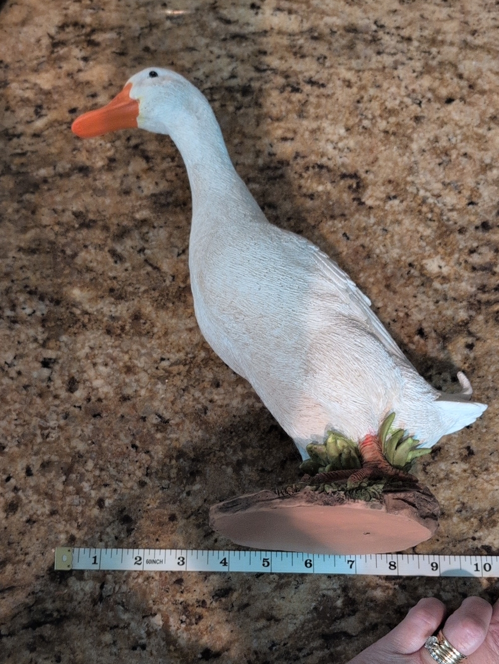 Resin White Goose (Porch Goose) - Picture 6 of 6
